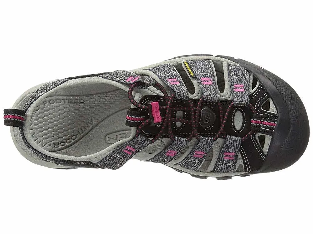 1016288 Keen Women's Newport H2 Black/Bright Rose