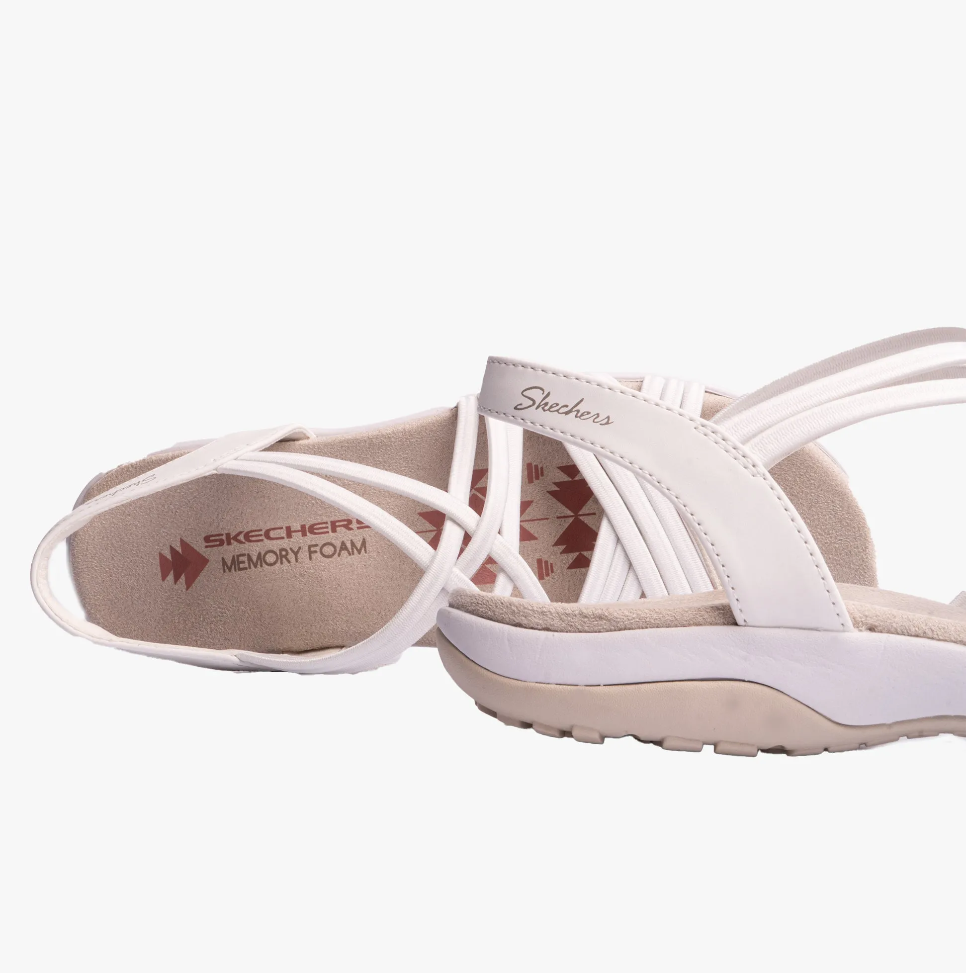 163185/WHT REGGAE SLIM - SUNNYSIDE Womens Sandals White