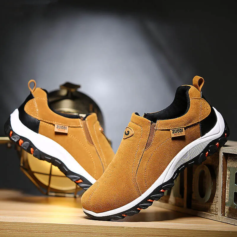 2023 Men's Breathable Outdoor Lightweight Walking Slip On Sneakers