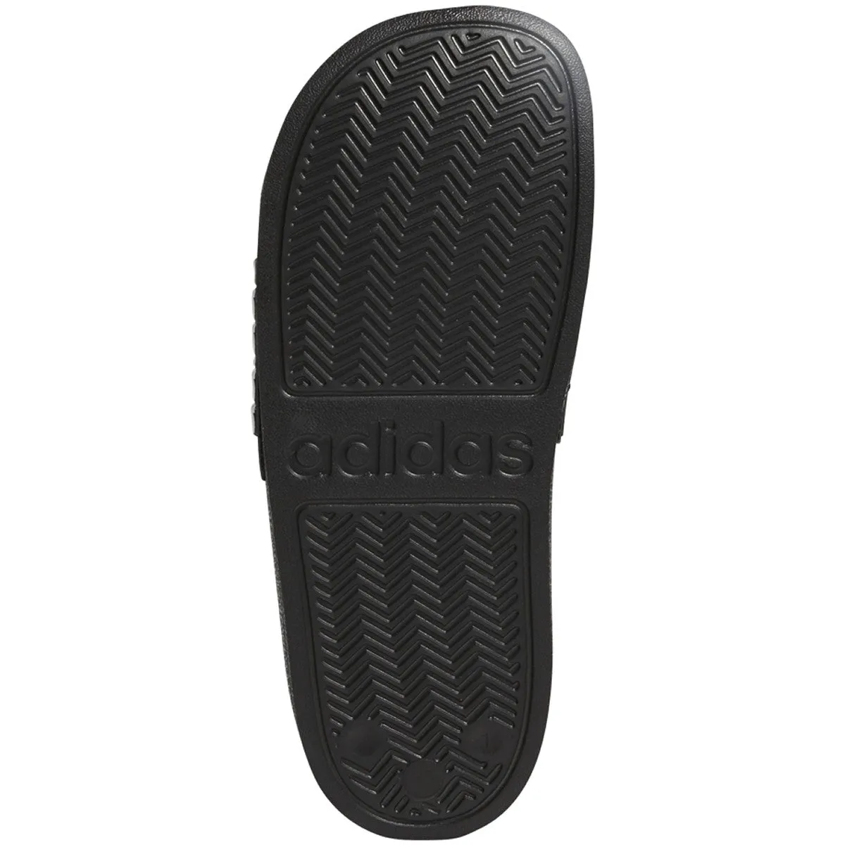 ADIDAS JR ADILETTE SHOWER SLIDES-BLACK/WHITE