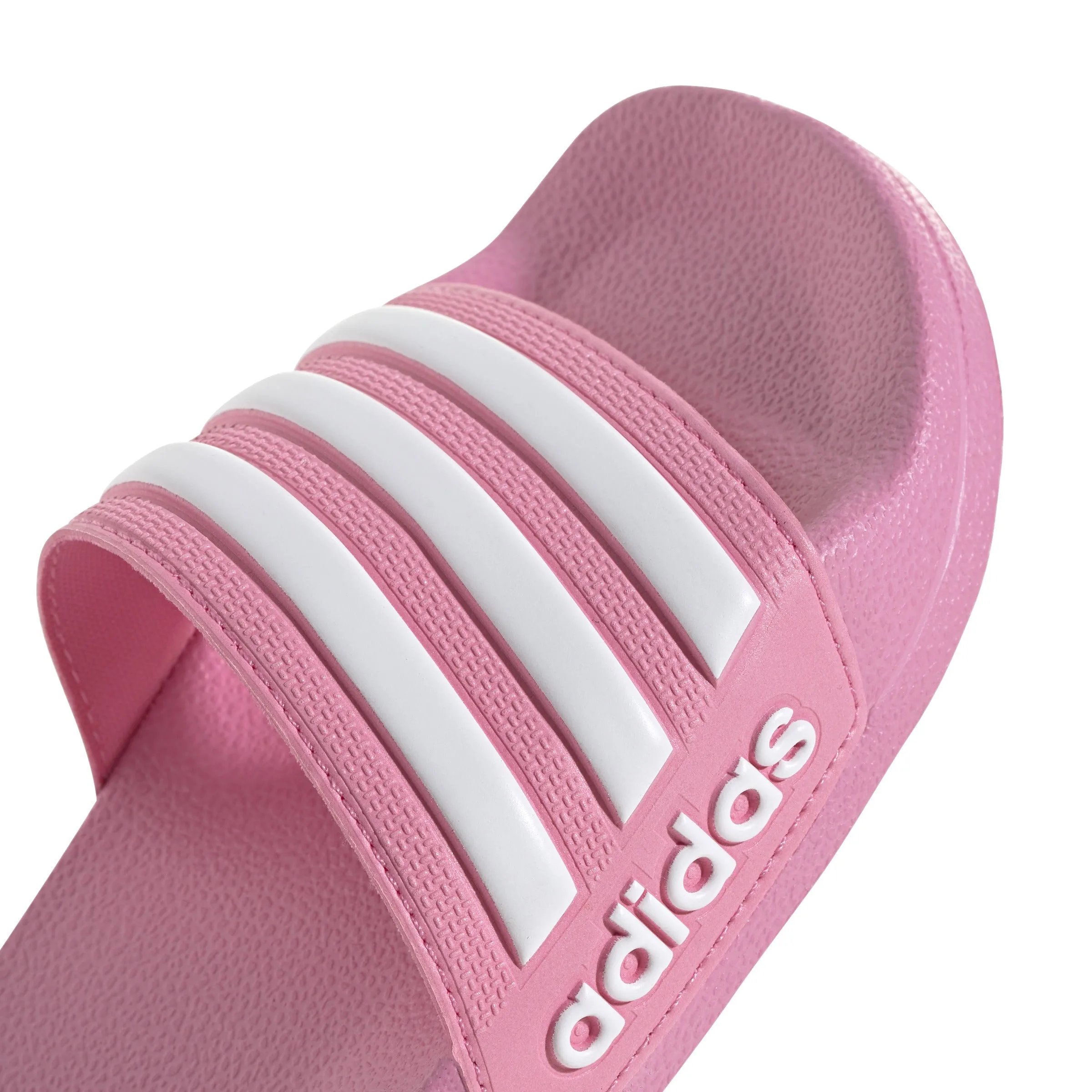 Adidas Kids Adilette Shower Slides - Bliss Pink/White