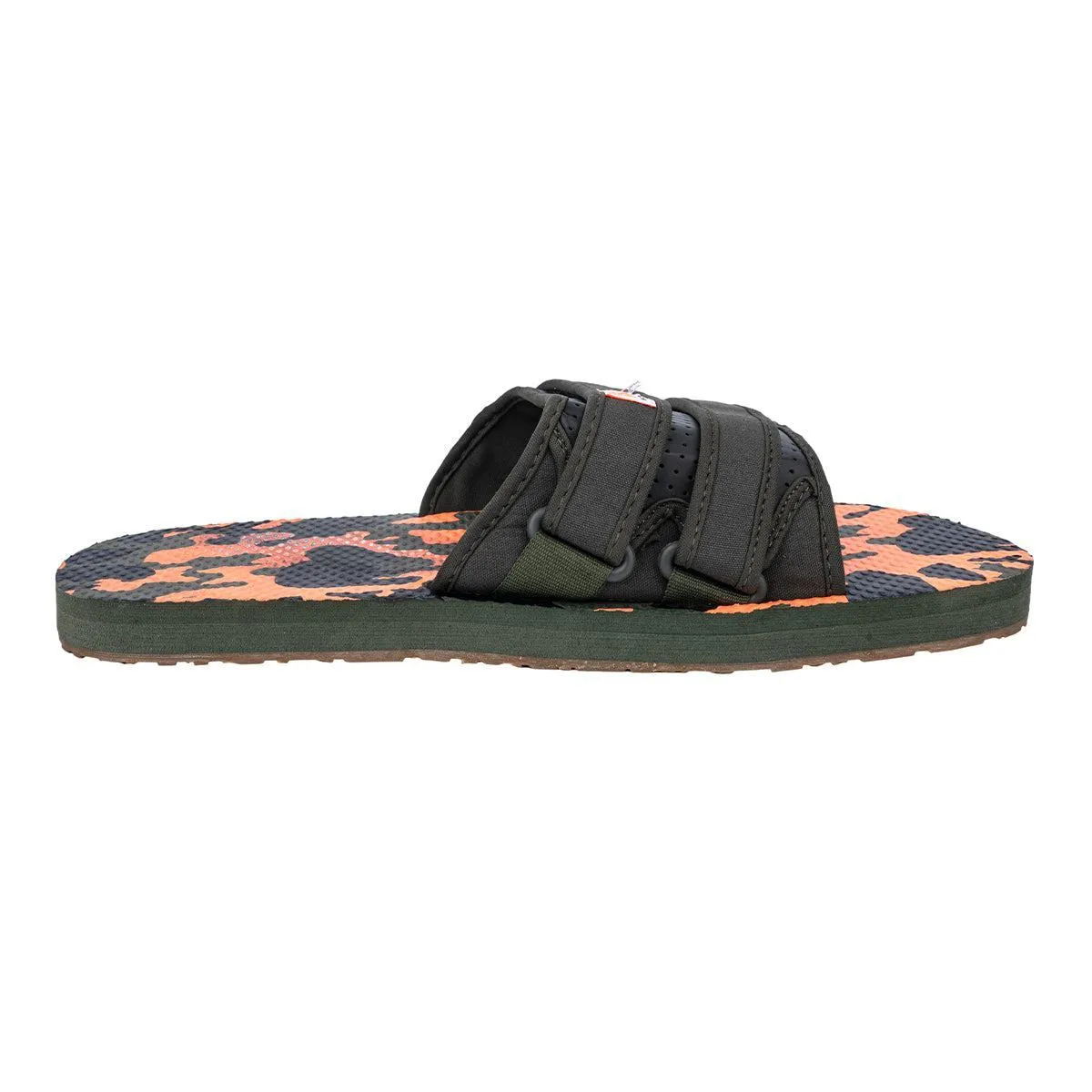 And 1 And1 Military Camo Sliders Fabric Green Colour For Men