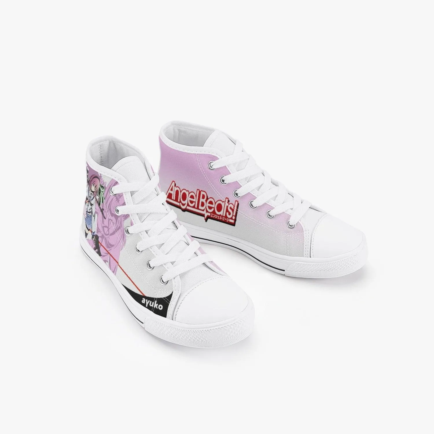 Angel Beats Misami Kids A-Star High Anime Shoes