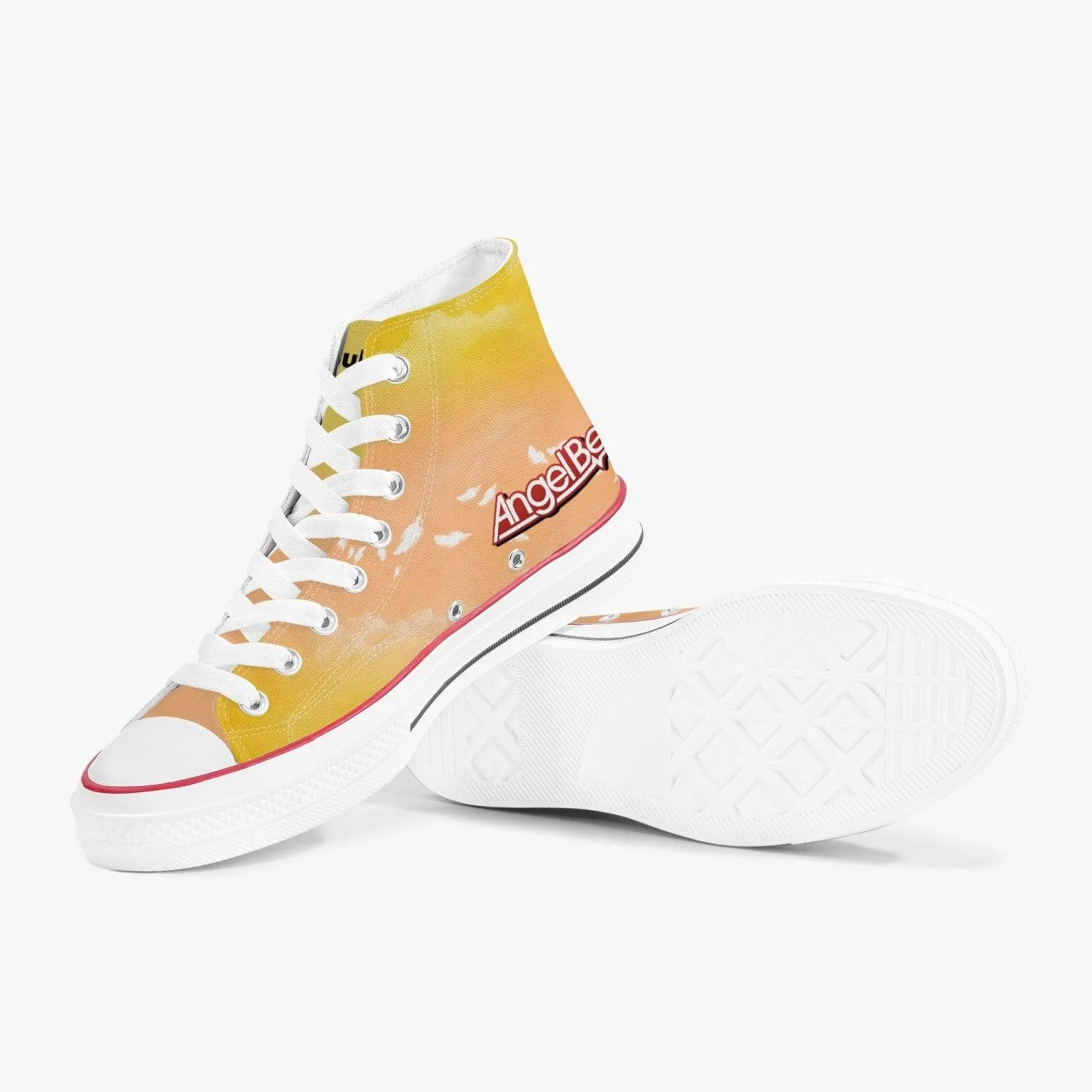 Angel Beats Otonashi A-Star High White Anime Shoes