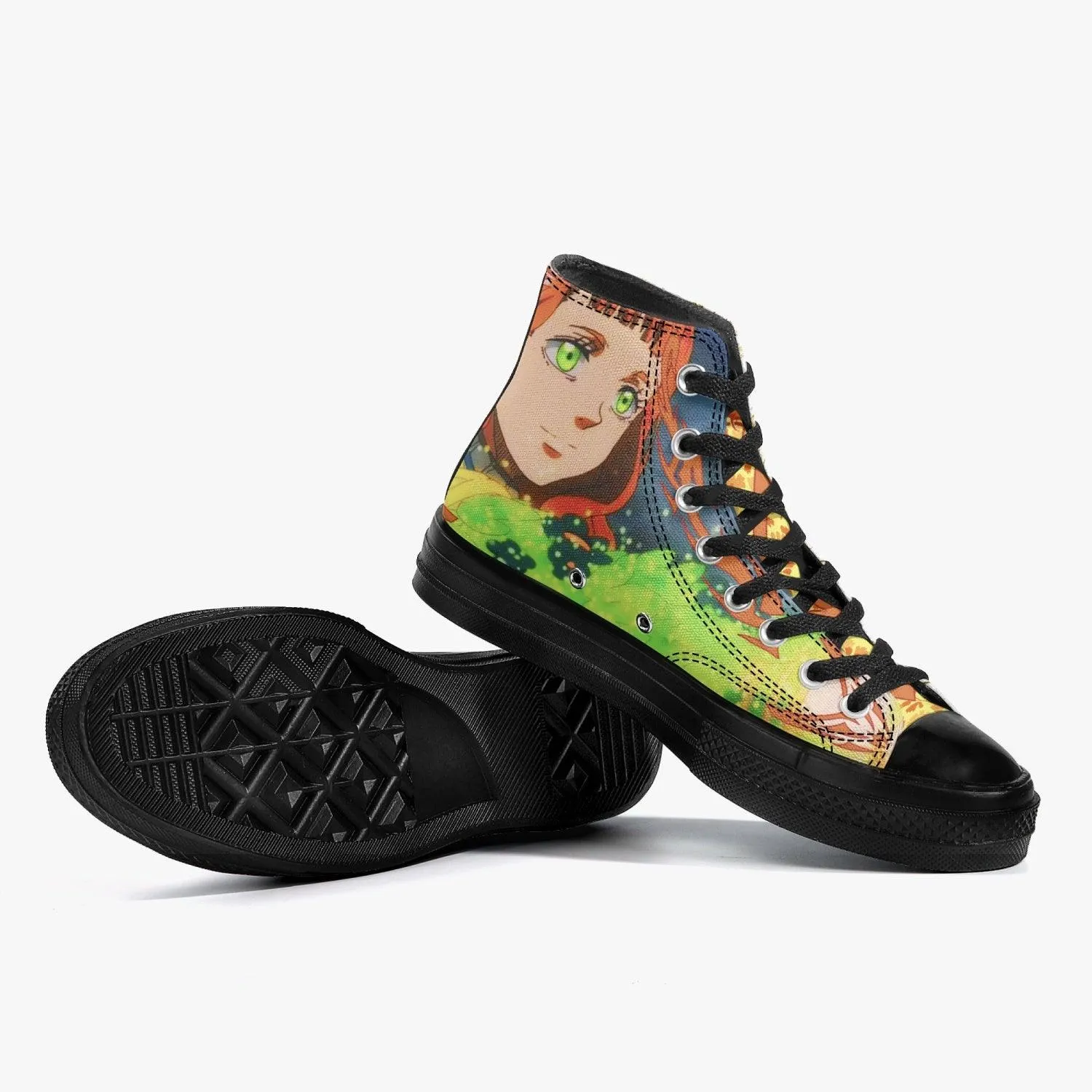 Black Clover Mimosa Virmilllion A-Star High Anime Shoes