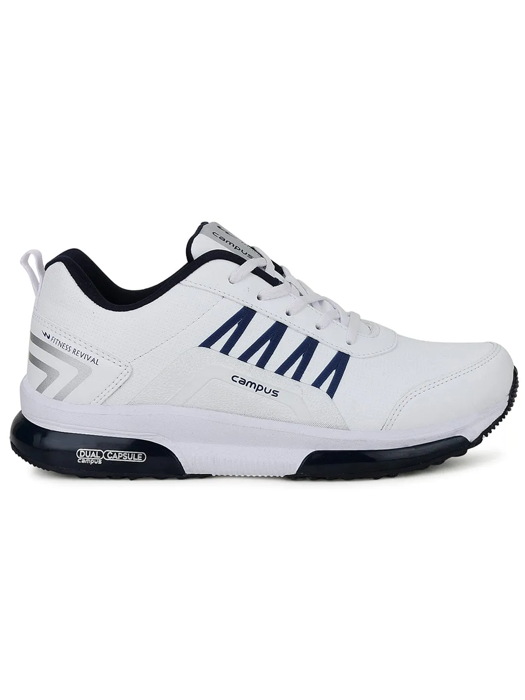 BRAZIL-PU White Men's Running Shoes