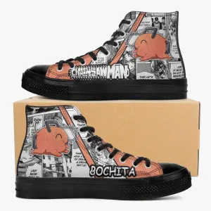 Chainsaw Man Pochita A-Star High Anime Shoes