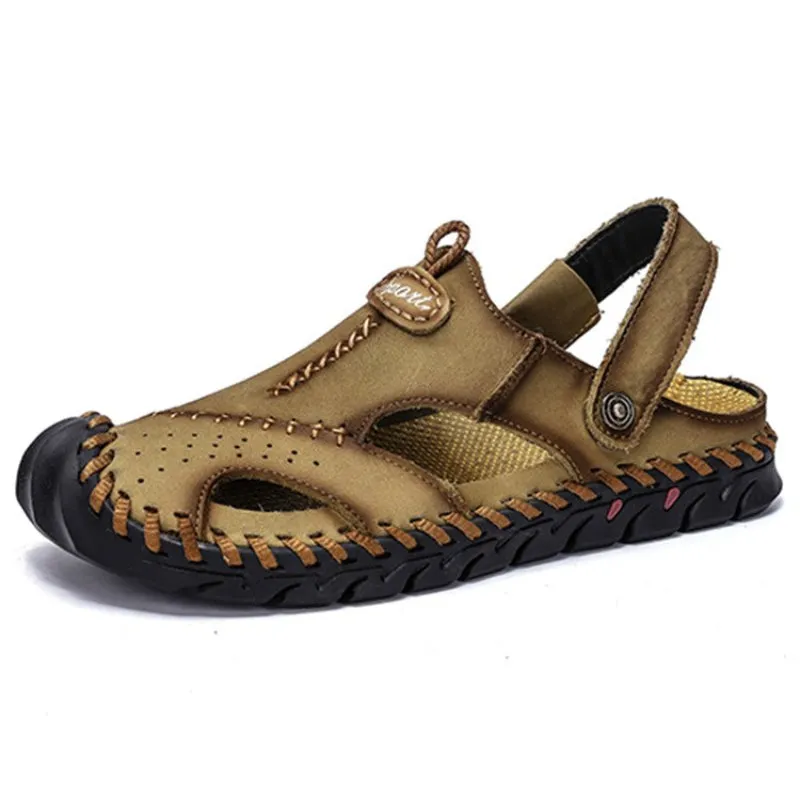 Classic Casual Comfortable Leather Men's Sandals