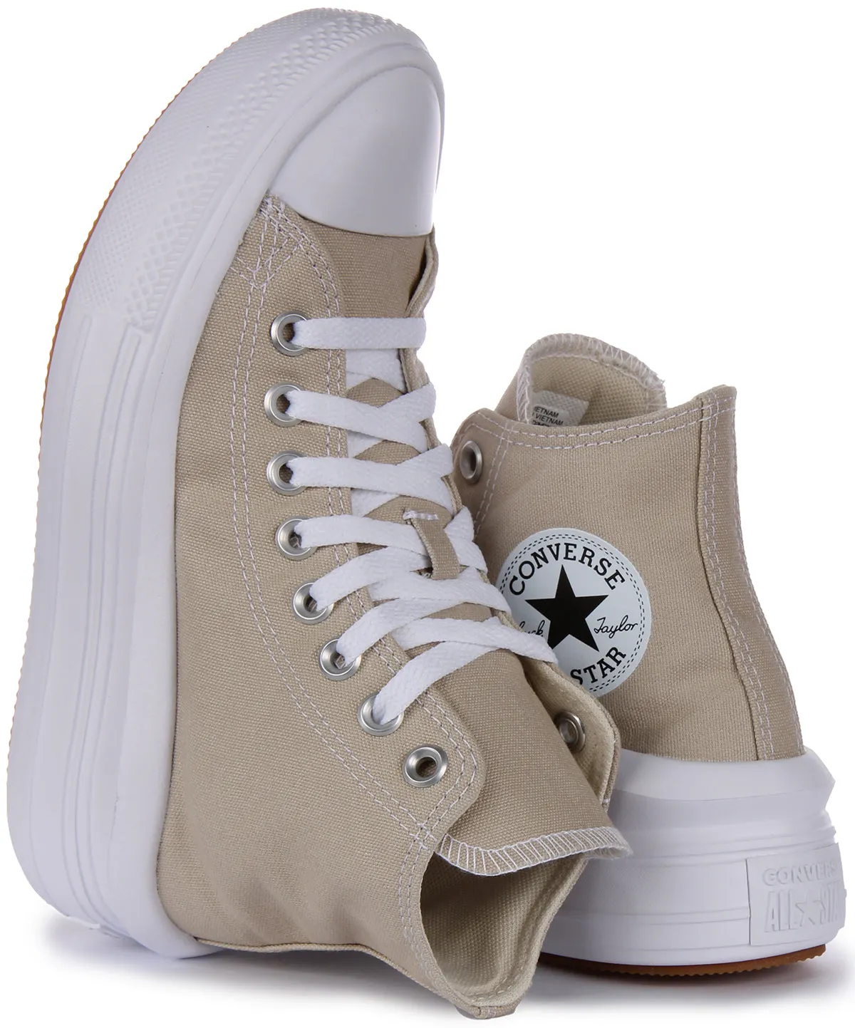 Converse All Star Move A04365C In Stone Platform