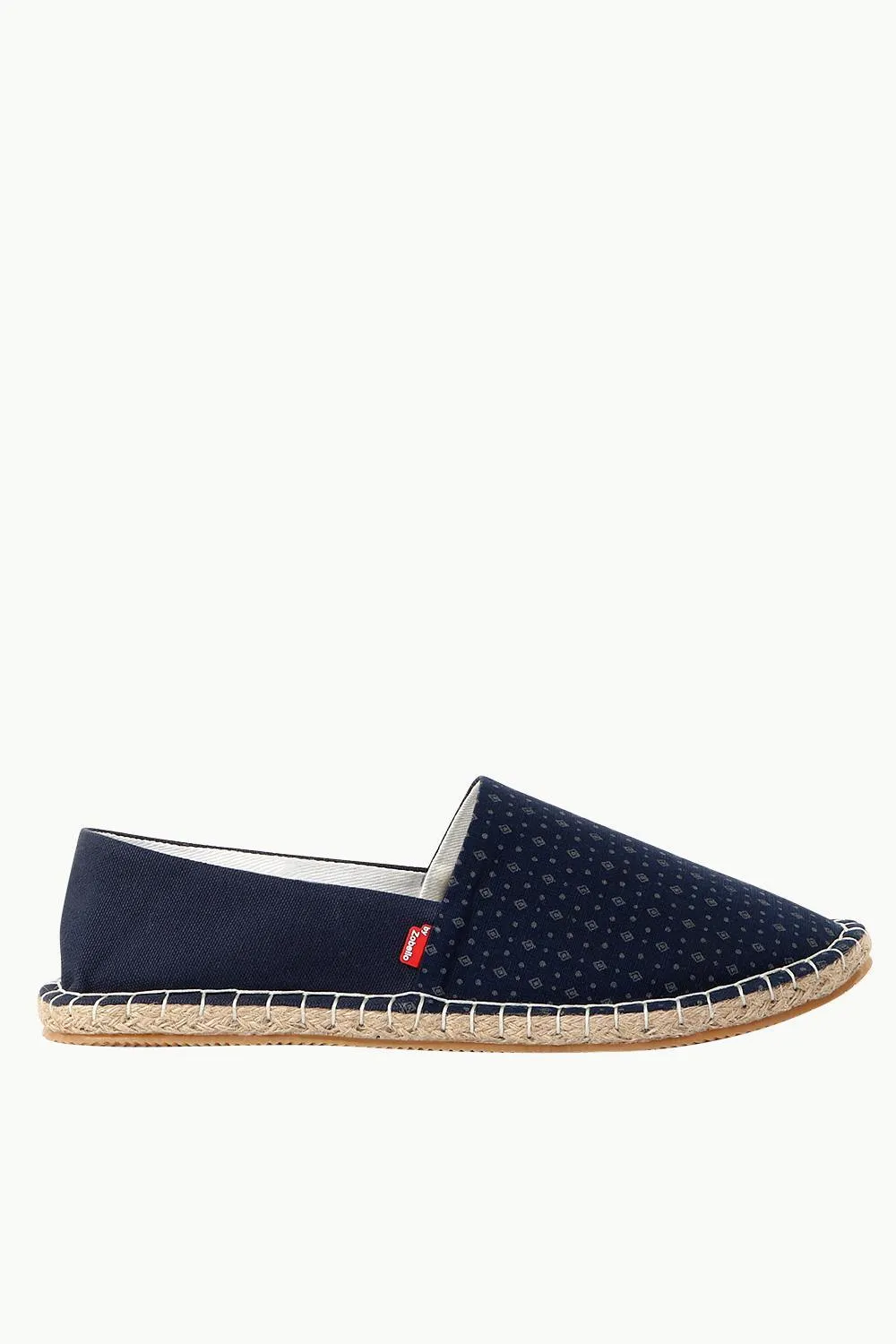 Cut N Sew Navy Print Espadrilles