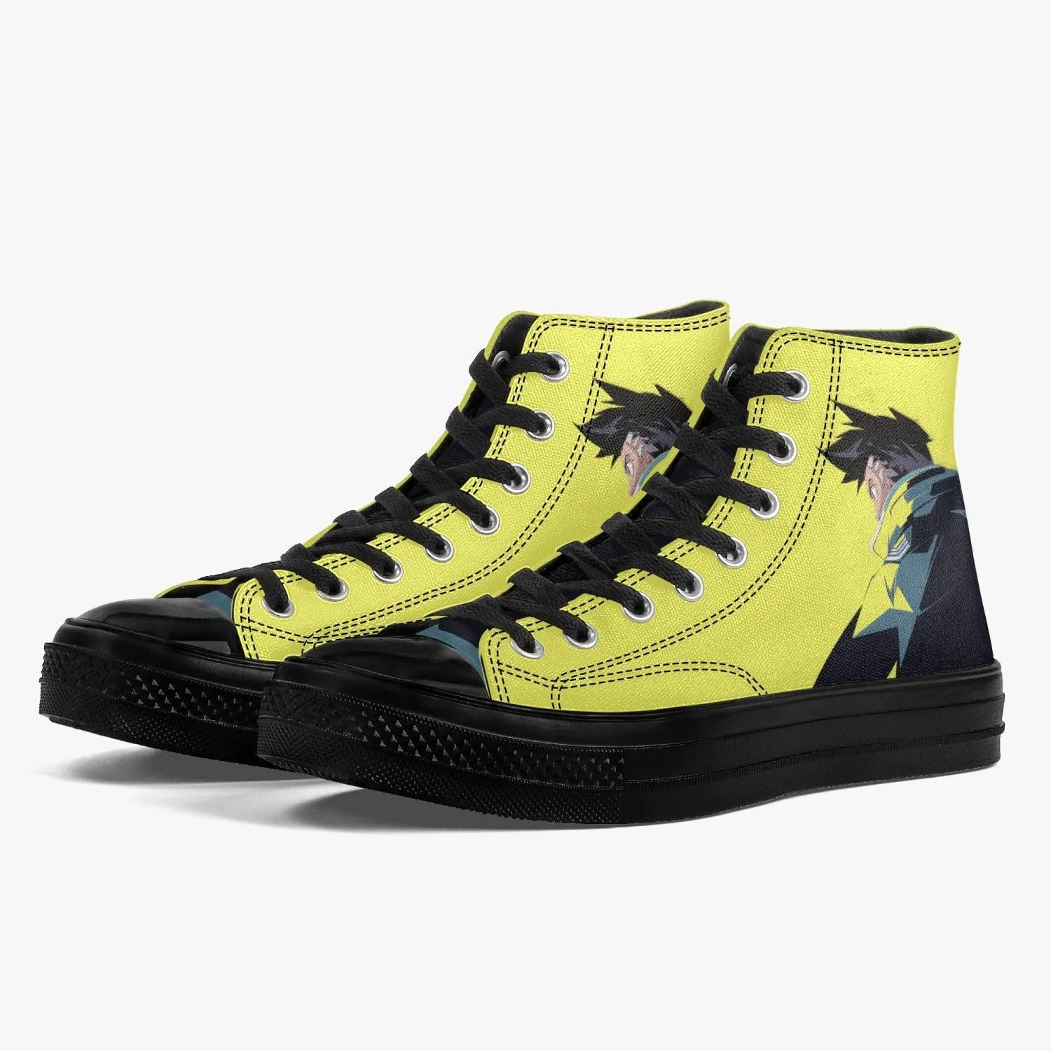 Cyberpunk Edgerunners David Silhouette A-Star High Anime Shoes