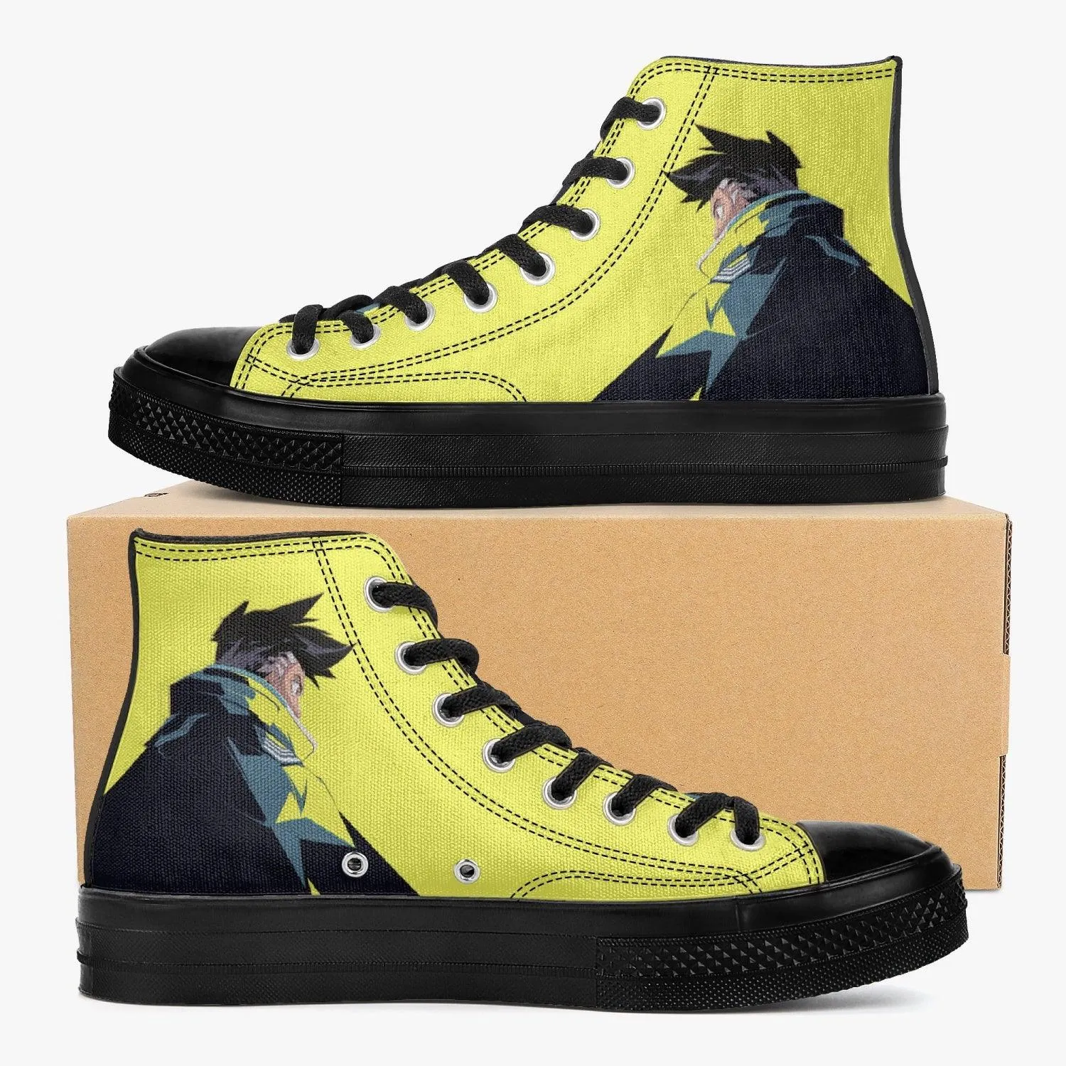 Cyberpunk Edgerunners David Silhouette A-Star High Anime Shoes