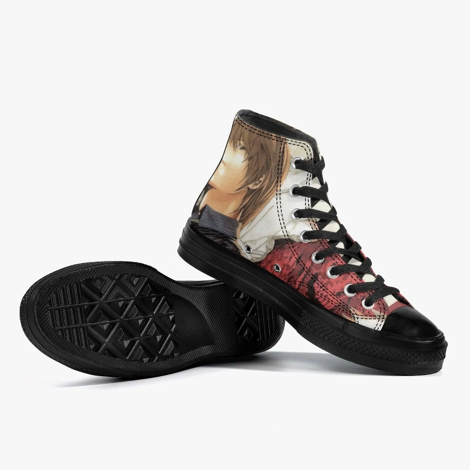 Death Note Light Yagami A-Star High Anime Shoes