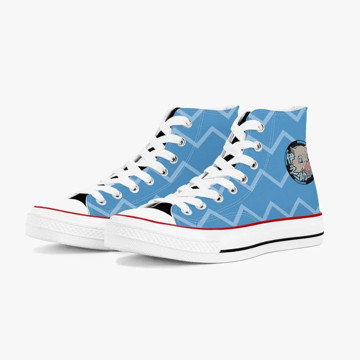 Demon Slayer Inosuke Hashibira A-Star High Anime Shoes