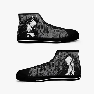 Demon Slayer Nezuko Kamado Manga A-Star Mid Anime Shoes