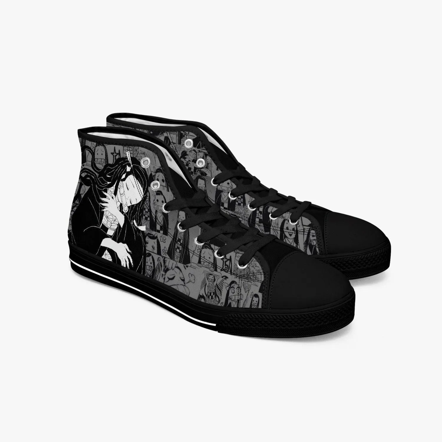 Demon Slayer Nezuko Kamado Manga A-Star Mid Anime Shoes