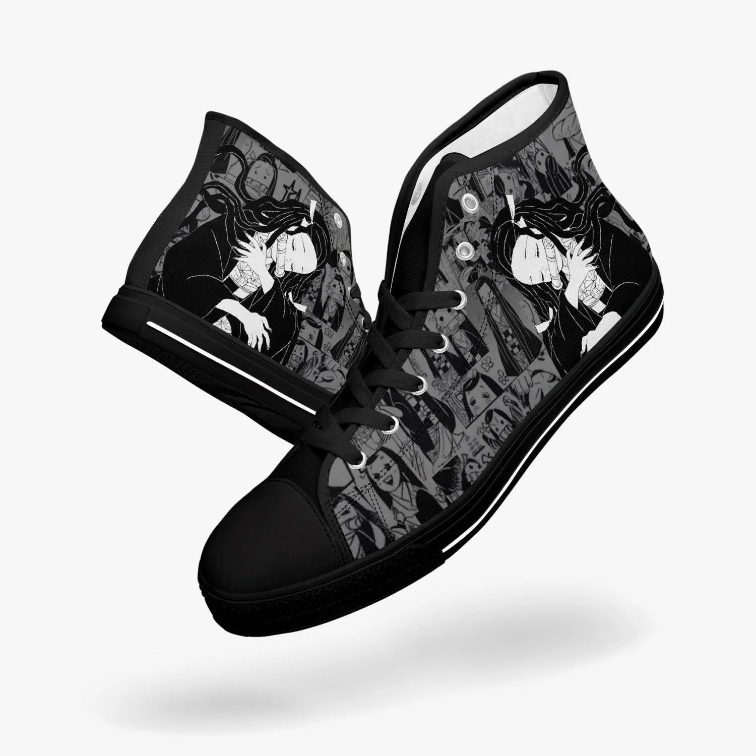 Demon Slayer Nezuko Kamado Manga A-Star Mid Anime Shoes