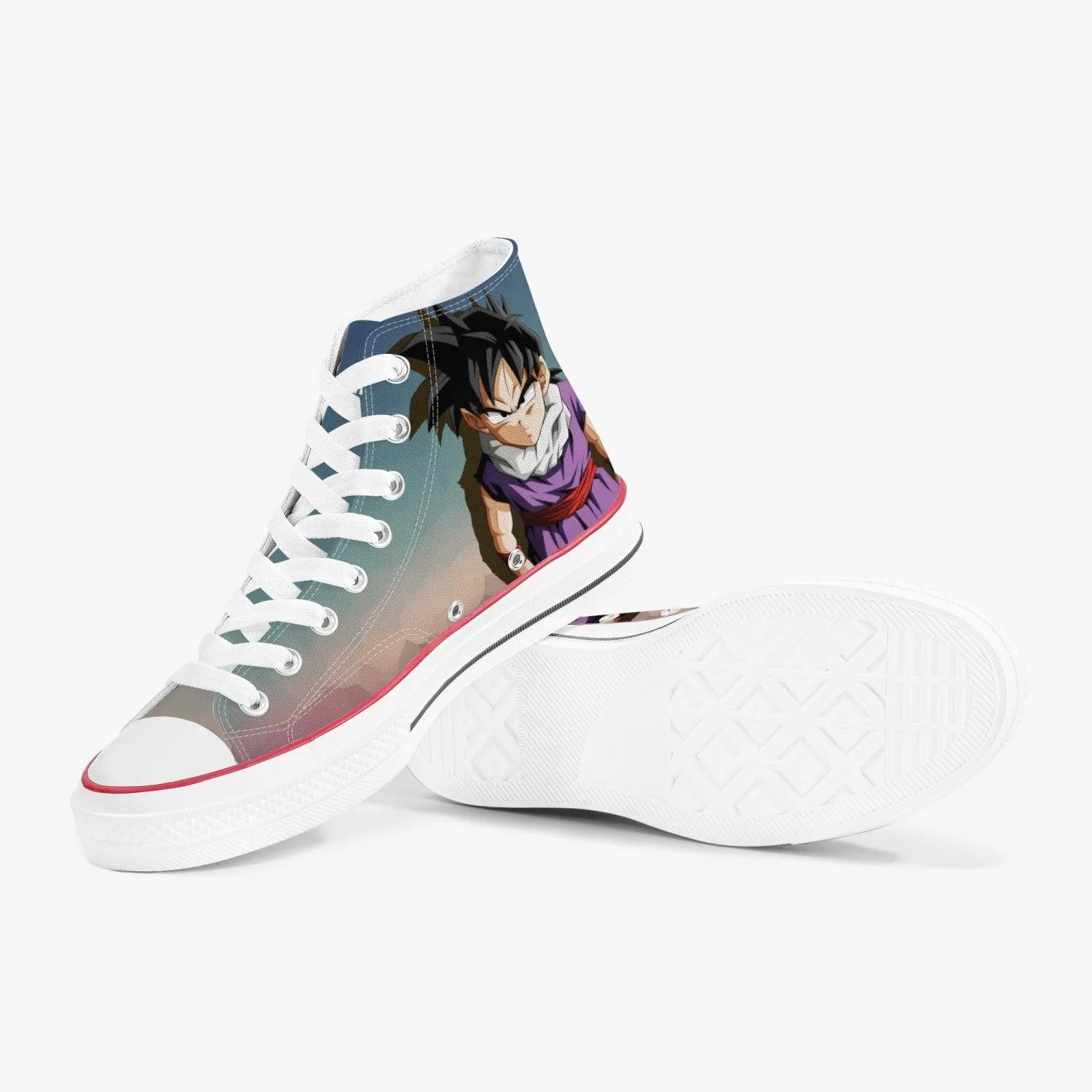 Dragon Ball Z Son Gohan A-Star High white Anime Shoes