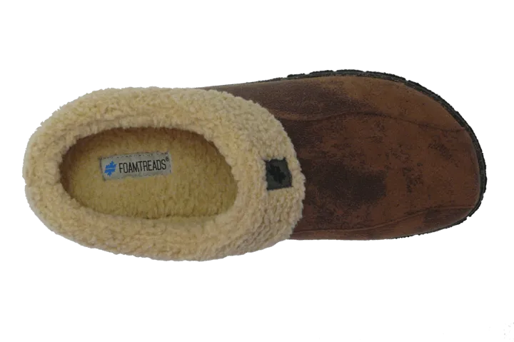 Foamtreads Men's Lucas 3 Slippers- Brown