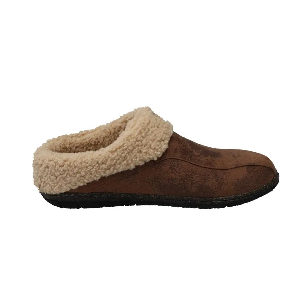 Foamtreads Men's Lucas 3 Slippers- Brown