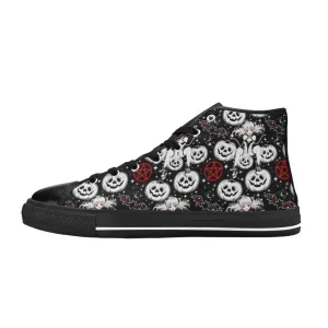 Gothic Halloween Men’s High Top Sneakers