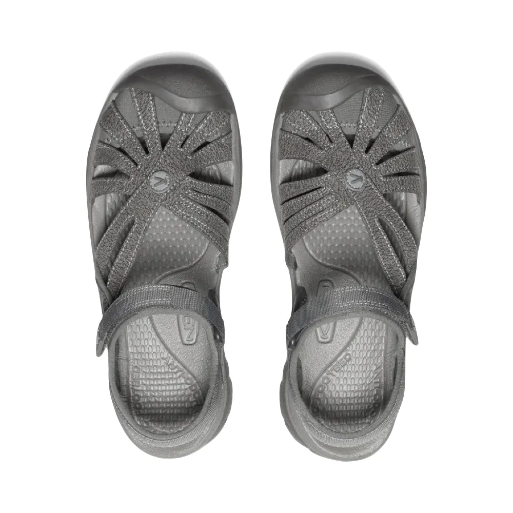 KEEN Women's Rose Waterproof Sandal in Gargoyle Grey