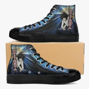 'L' Death Note A-Star High Anime Shoes