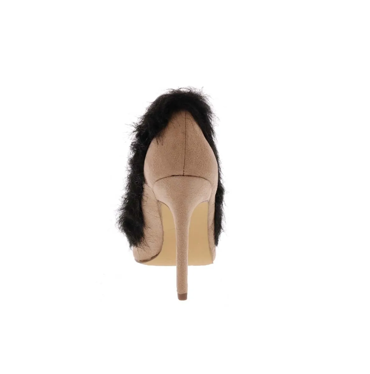 Penny Loves Kenny Mynx Women Pump Slip On In Natural Microsuede/black Ff