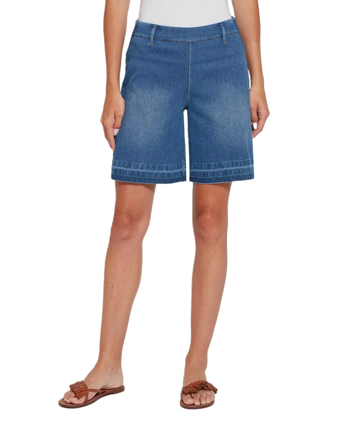 Relaxed Denim Short