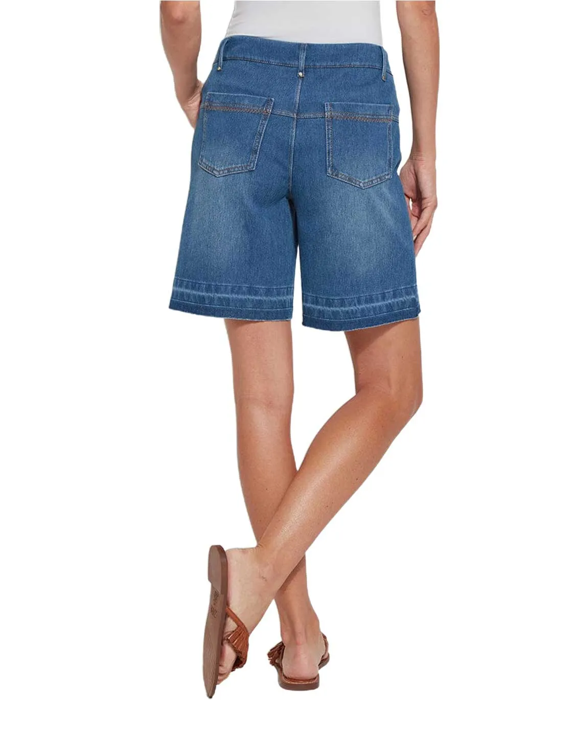 Relaxed Denim Short