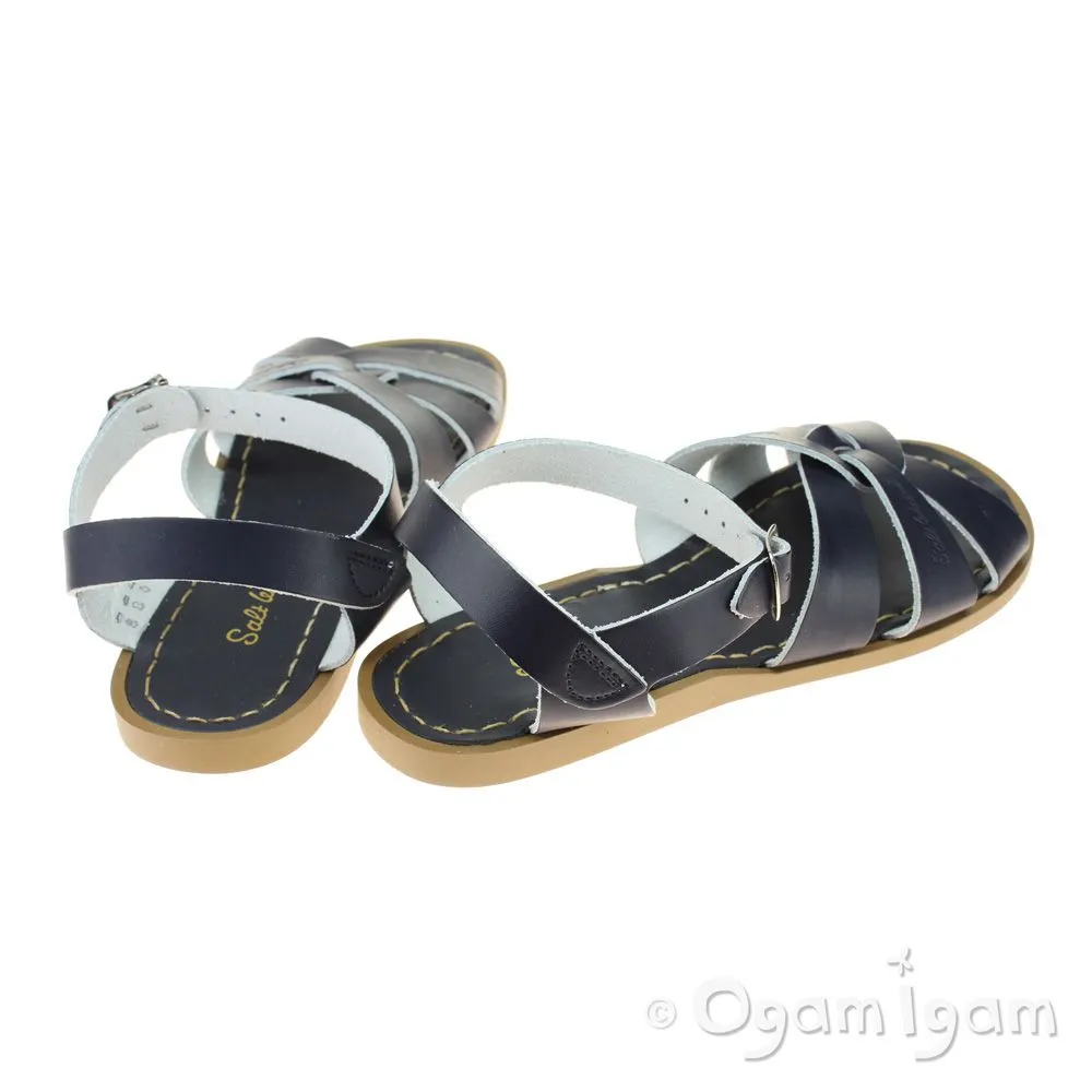 Salt-Water Original Womens Navy Sandal