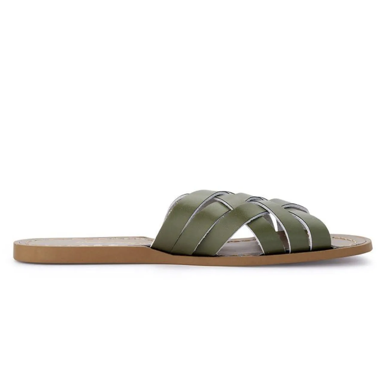 Salt Water Sandals Retro Slide Adult Olive