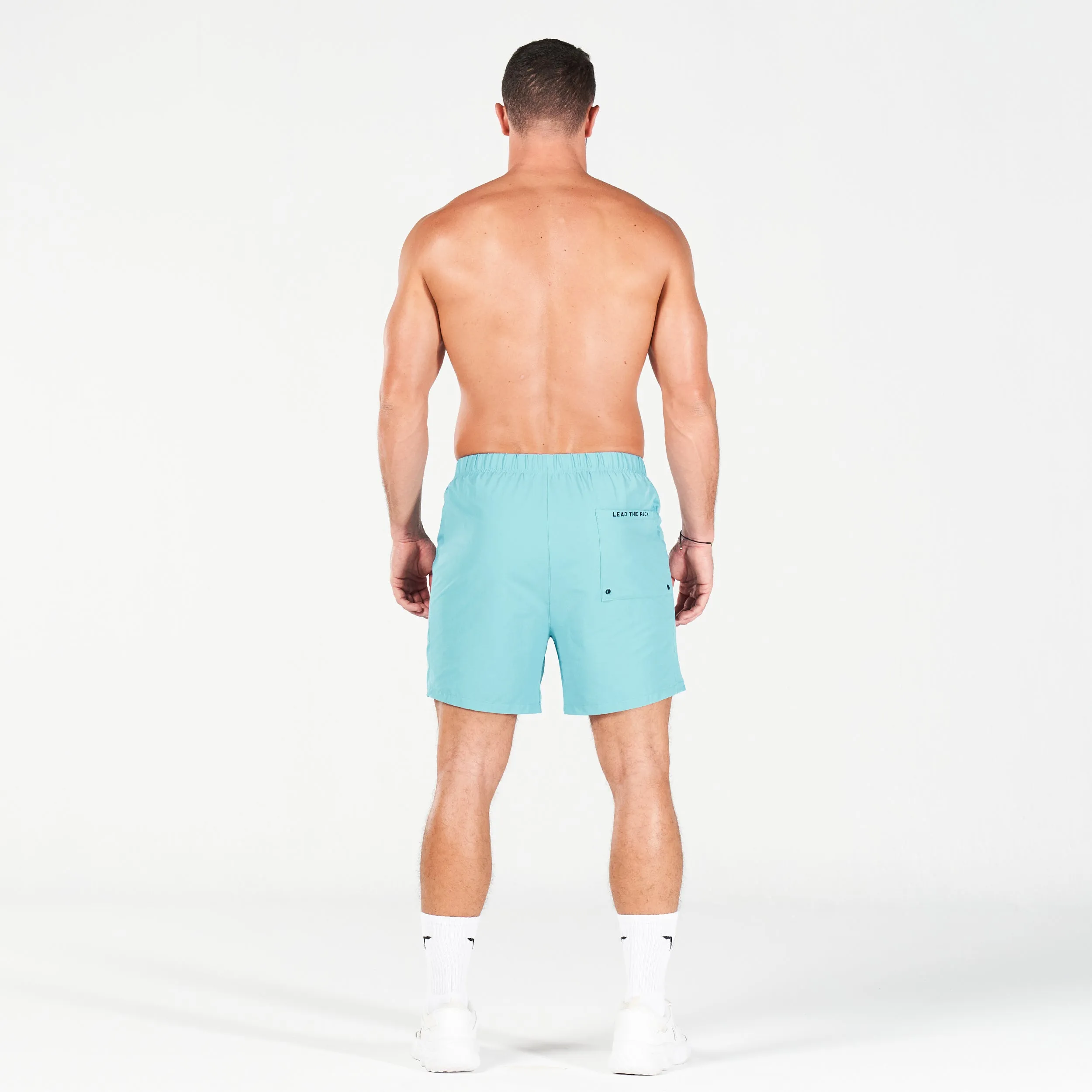 Statement Quick-dry Shorts - Delph Blue