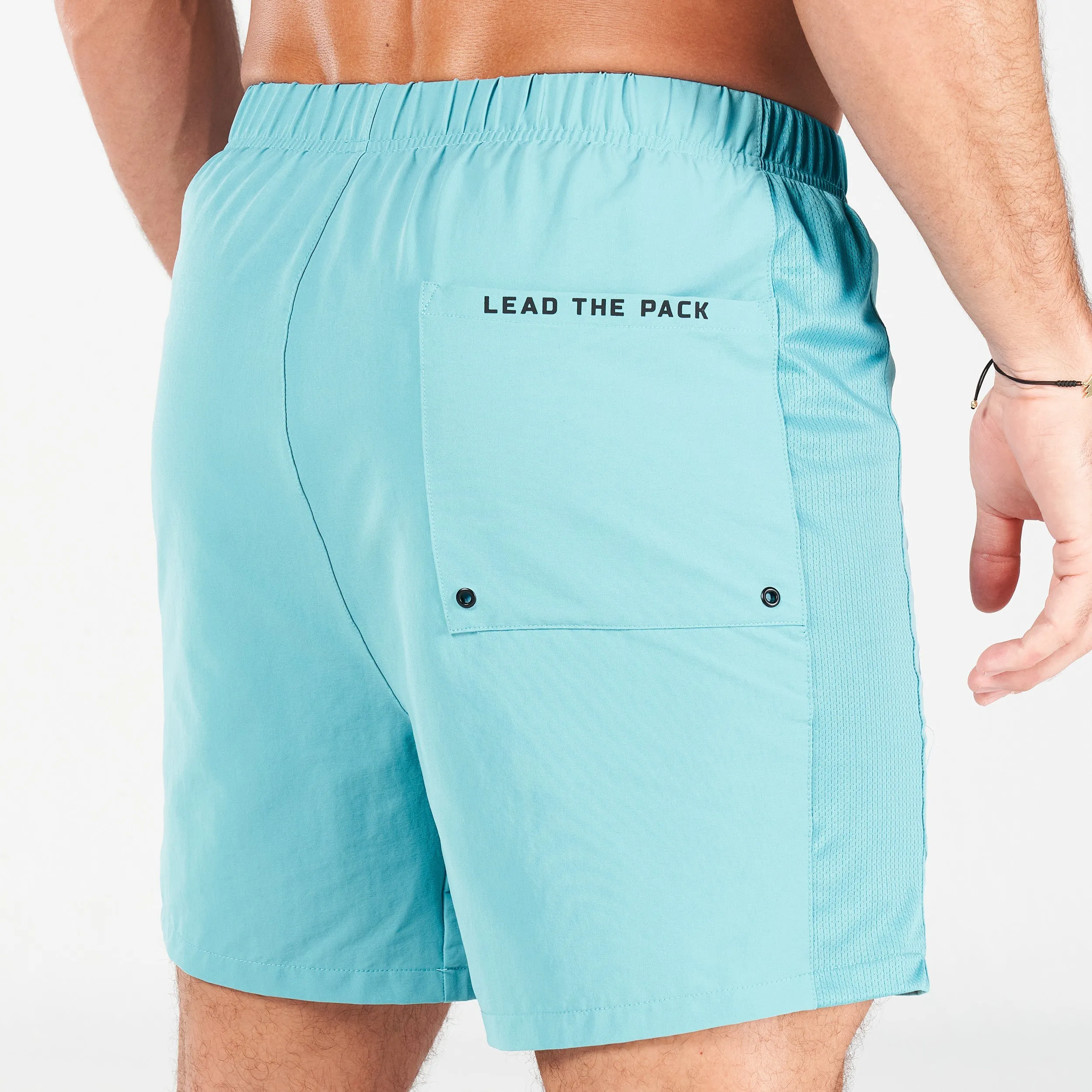 Statement Quick-dry Shorts - Delph Blue