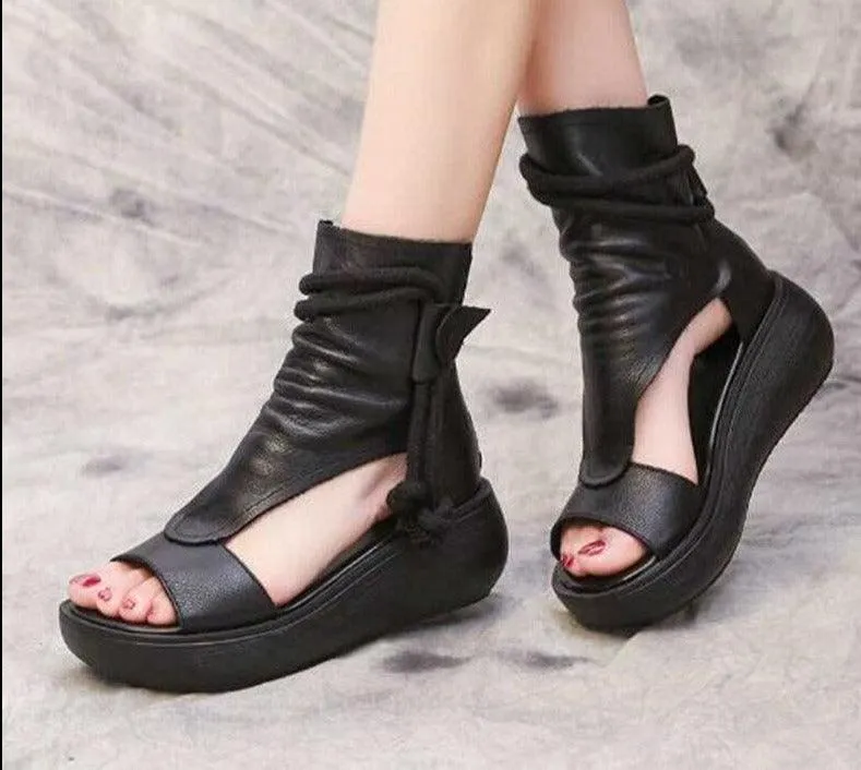 Tassels Wedge Sandals Shoes