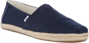 Toms Alpargata Rope In Navy For Men