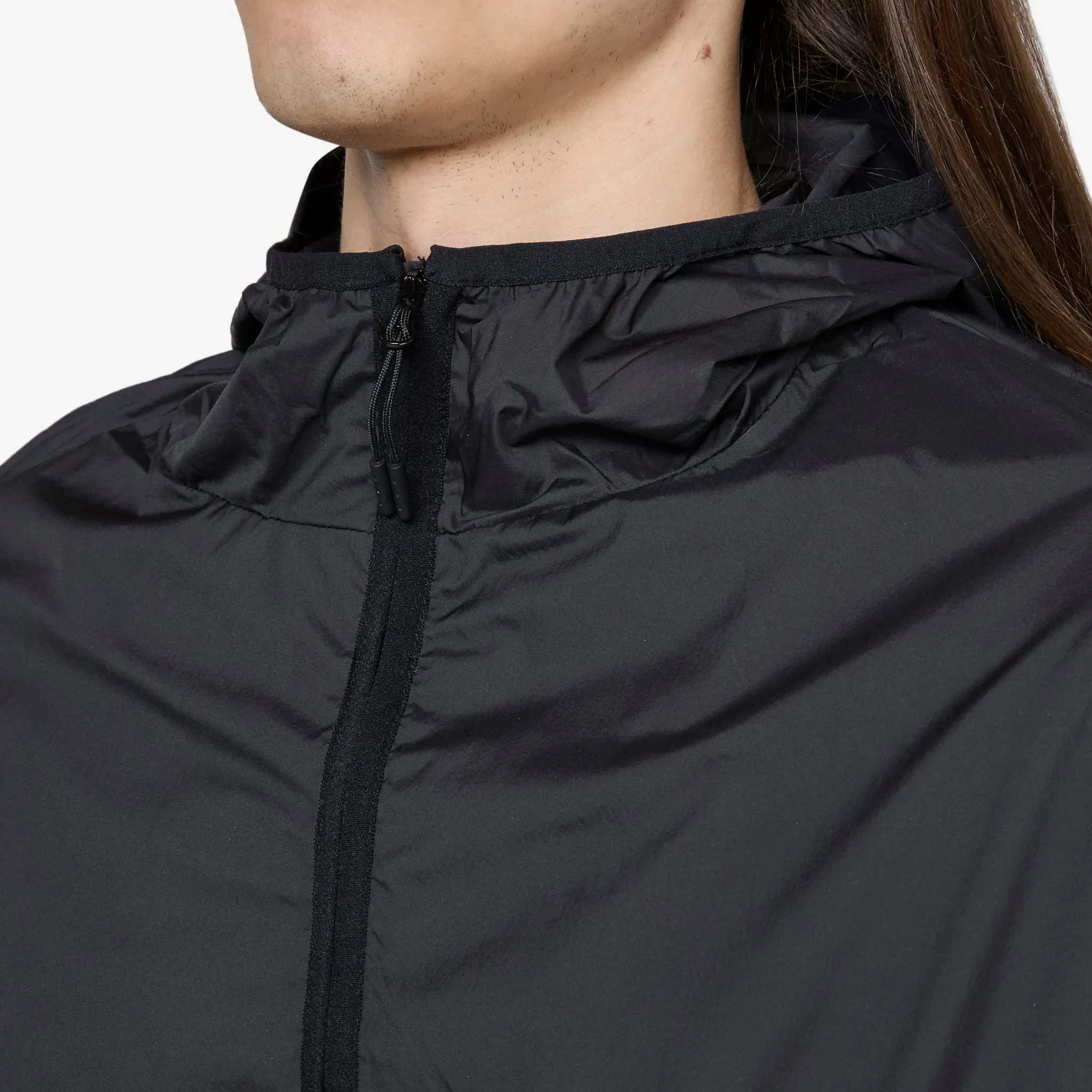 Windproof Hooded Jacket Black