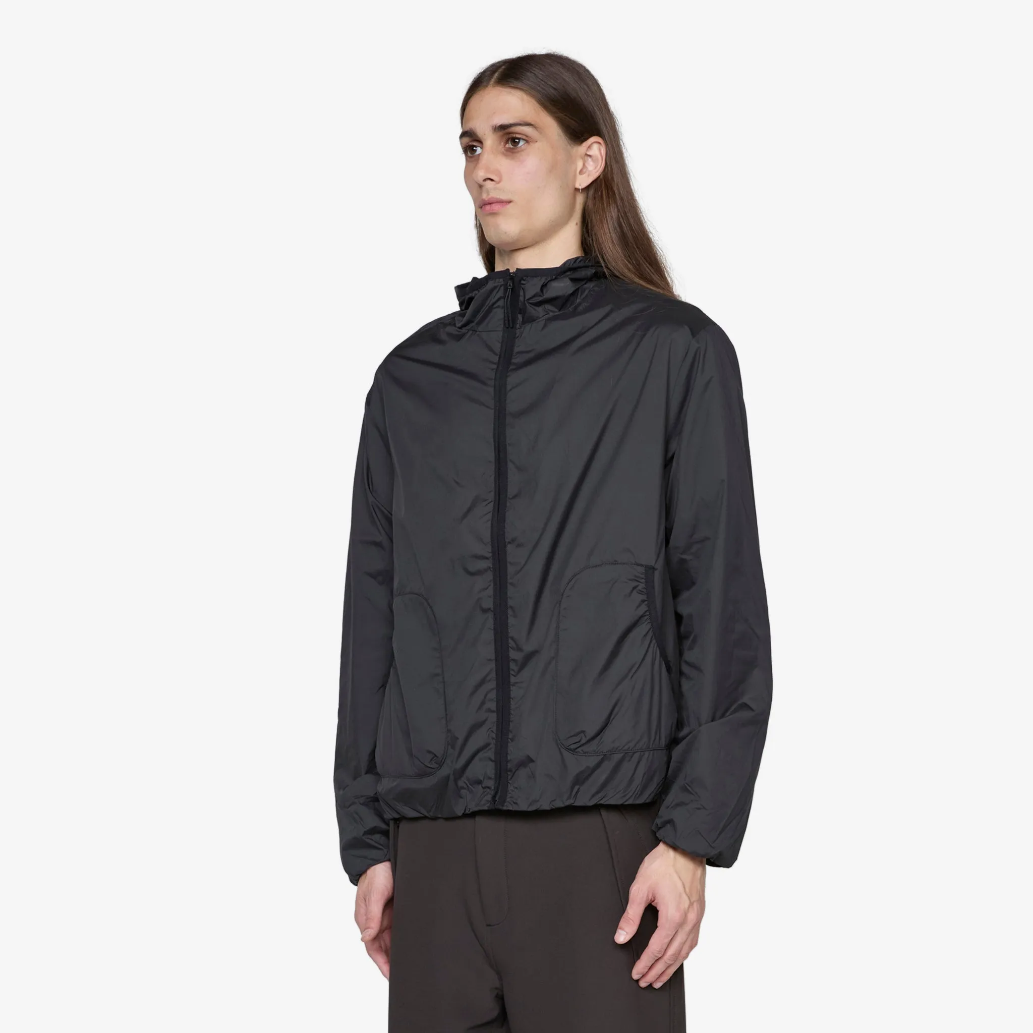 Windproof Hooded Jacket Black