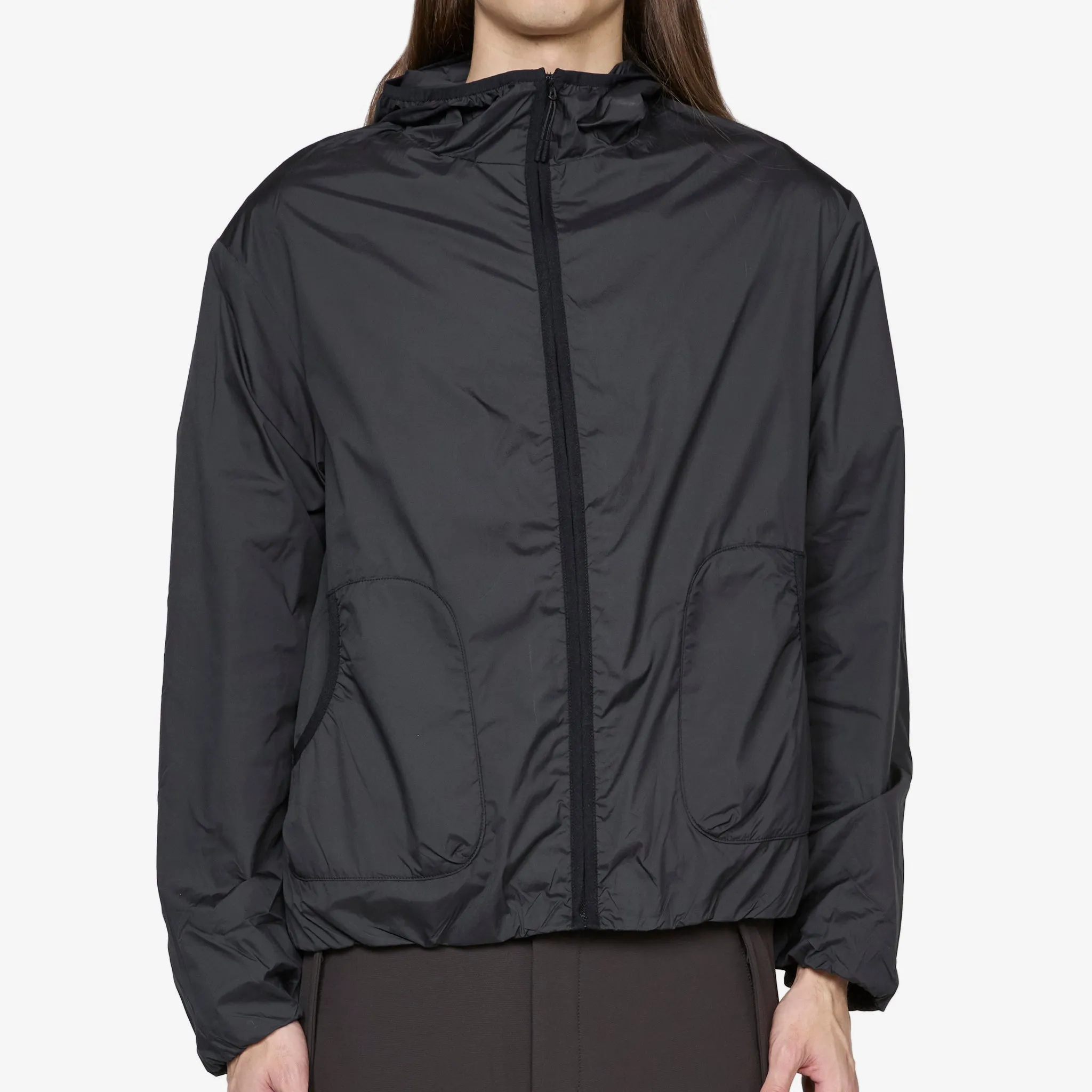 Windproof Hooded Jacket Black