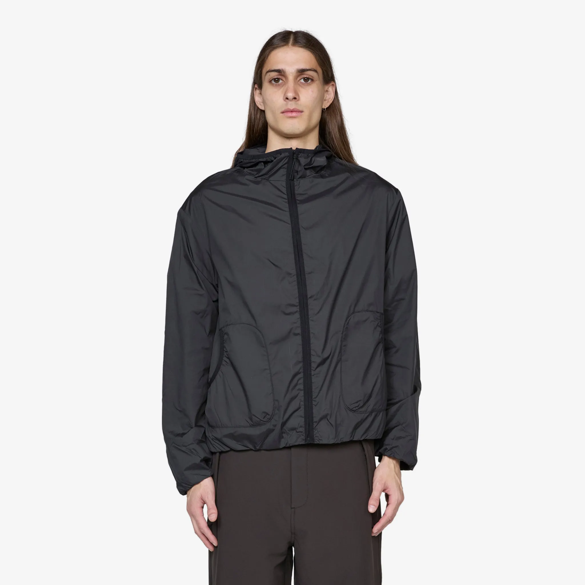 Windproof Hooded Jacket Black